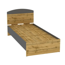 Кровать Алиса(L29)947х903х2063(ДВ-Графит)