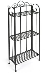 Этажерка Secret De Maison 004 стальной сплав, 42х20х108см, черный