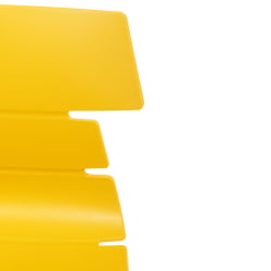 Стул офисный HANSEN (mod. 606-1) Оранжевый/хром