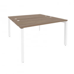 Рабочая станция на П-образном м/к ОНИКС О.МП-Д.РС-2.3.7 Дуб Аризона/Белый / ONIX O.MP-D.RS-2.3.7