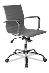 Кресло для персонала CLG-620 LXH-B Grey