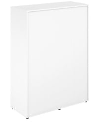 Шкаф-купе высокий с одним зеркалом Sigma SG.716.WH.WH.AL Белый