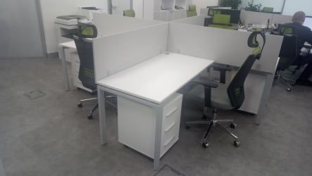 П-образный металлический каркас с траверсами Deka 7.07.14 К Металлик матовый муар