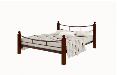Кровать София Lux plus 1600х1900 Коричневая