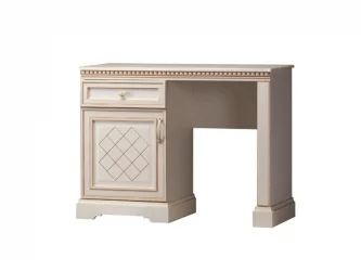 Стол туалетный Парма 802 Кремовый белый Патина