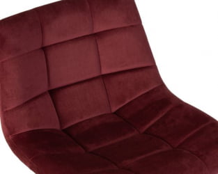 Стул барный ДОБРИН ТАИЛОР (винный велюр (МДЖ9-35)) 2 шт / DOBRIN TAILOR (MJ9-35))