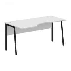 Стол эргономичный левый IMAGO Plus СА-1P(Л) Белый Черный