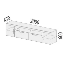 ТВ-тумба Тиффани 600.03