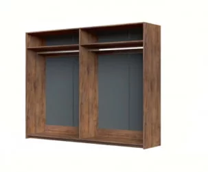 Пакет дополнительных штанг к шкафу-купе Куба 13