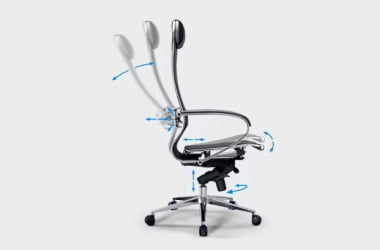 Кресло компьютерное Samurai B1-13K-GoyaLE /Kc31/Wm31/K2cV(M06.B32.G11.W03)