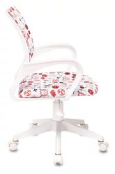 Кресло детское Бюрократ KD-W4/NRTO-WH