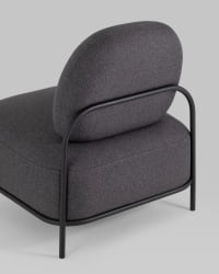 Кресло Стоун 1 рогожка Темно-серый