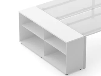 Тумба открытая Deka 9.01.165 Белый