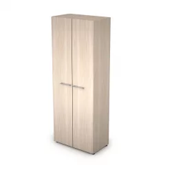 Шкаф стеллаж высокий закрытый TAIM-MAX 4Ш.005.1 Шамони светлый