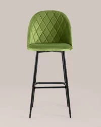 Стул барный Марсель Б велюр Травяной