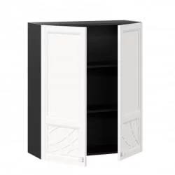 Шкаф кухонный 800 высокий Джулия ЛД 284.460.000.071 Черный Белый