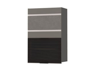 Шкаф-витрина Грейс 105.15 правый Оникс Кубанит