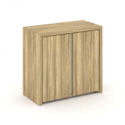 Шкаф низкий широкий (2 низких фасада ЛДСП) Corner COR.ST-3.1 Гикори Песочный