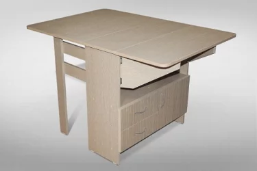 Стол-тумба с 2 ящ. в разборе 1 кат. 4137 Касабланка ЛДСП дуб выбеленный