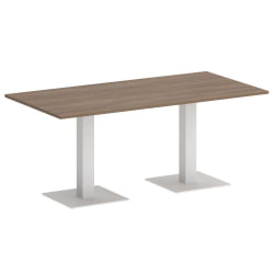 Стол прямоугольный ХОМЕ ОФФИCЕ ВР.СП-5-180.2 Дуб Аризона/Белый металл / HOME OFFICE VR.SP-5-180.2