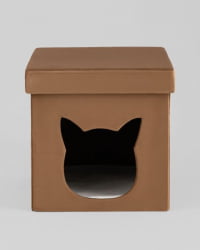 Пуф складной с ящиком Store Pet коричневый