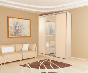 Шкаф-купе Бассо-1 Дуб Млечный