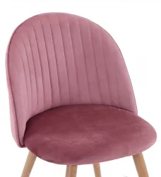 Стул Лион Страйпс Розовый