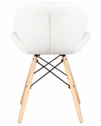 Мягкий стул DOBRIN BUTTERFLY Белый