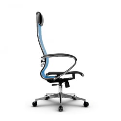 Кресло офисное МЕТТА B 1m 4/K131, Основание 17834 Комплект 3 Васильковое Черное