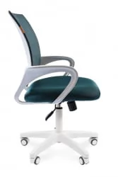 Кресло оператора Chairman 696 white TW-18 Зеленое