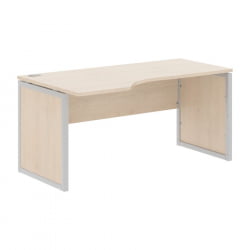 Стол письменный левый КСТЕН-КП КСКПCЕТ 169 Л Бук Тиара Серый / XTEN-QP XQPCET L