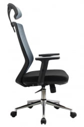 Кресло Alt RCH 833H Серый/Черный