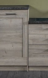 ЗН  заглушка нижняя(1060), Дублин (1060*16*570) Дуб галифакс белый, 21504 