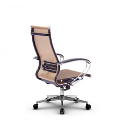 Кресло офисное МЕТТА B 2m 9/K131, Основание 17834 Комплект 3 Золотой ротанг