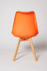 Стул со спинкой Eames SC-034 Оранжевый