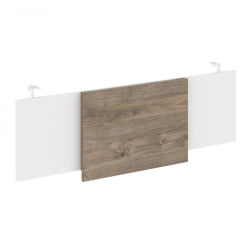 Царга стола руководителя ONIX DIRECT LUX O.M-CSR-4 Тиквуд темный Белый бриллиант