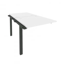 Наборный элемент рабочей станции на м/к ОНИКС О.М-2.НРС-0.8 Белый Бриллиант/Антрацит / ONIX O.M-2.NRS-0.8