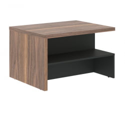 Стол журнальный VELION VENEER VRCT 9070 Американский орех Яшма черная