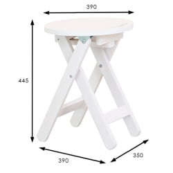 Табурет складной Снег