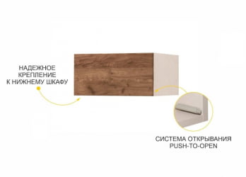 Антресоль для пенала (с системой плавного закрывания) Дакота 103.102