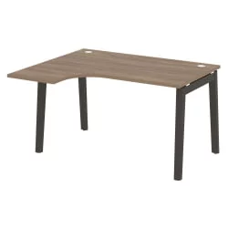 Стол эргономичный левый ONIX WOOD OW.SA-3(L) Дуб Аризона/Темный