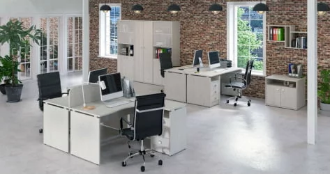 Набор мебели для персонала STYLE №1 Дуб Наварра