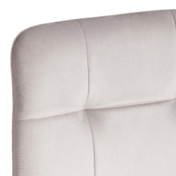 Стул CHILLY (mod. JSC-220) Велюр/металл , 44,5х52,5х88 см, Light grey (светло-серый) HLR14 / натуральный