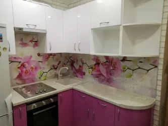 Глянцевый фартук (КОМПОЗИТ) KM 47