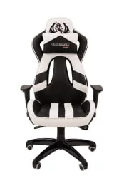 Кресло геймерское CHAIRMAN GAME 25 Черный-белый
