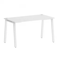 Стол письменный HOME OFFICE VR.SP-3-138.A Белый Бриллиант/Белый металл