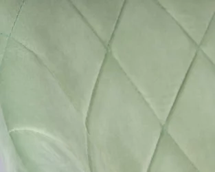 Стул барный DOBRIN LOGAN BLACK Мятный велюр MJ9-87