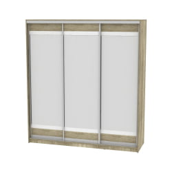 Шкаф-купе B-220х200х60-1(ДКМ-D10D10D10)