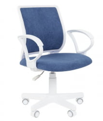 Детское кресло CHAIRMAN KIDS 112 велюр Морской