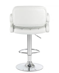 Стул барный ДОБРИН ТИЕСТО (белый) 2 шт / DOBRIN TIESTO